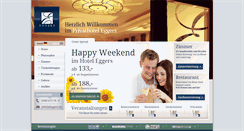 Desktop Screenshot of hotel-eggers.de